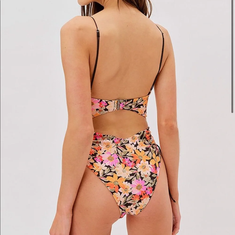 FOR LOVE & LEMONS Vienna Floral One-piece